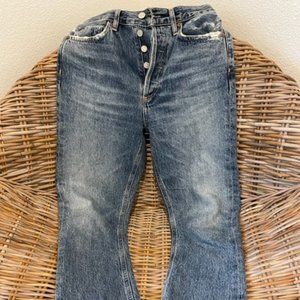 Riley High Rise Straight Crop